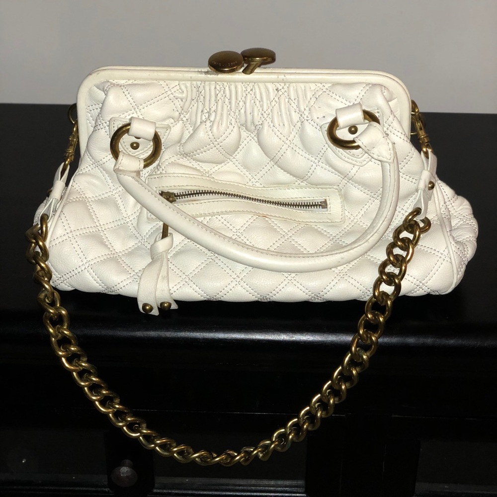 Marc Jacobs white Stam Bag *Authentic*